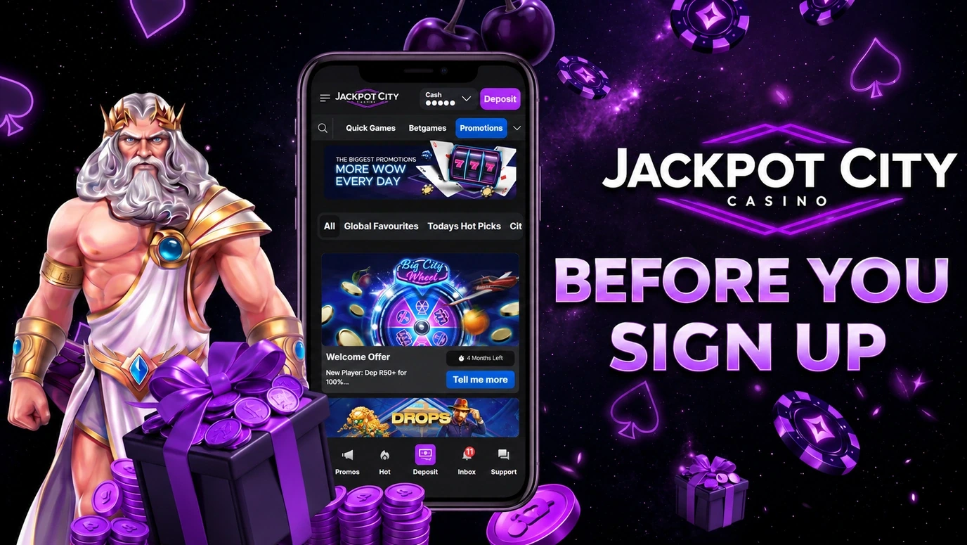 What to know before you sign up at Jackpot City