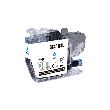 Brother LC431xl Cyan Cartridge Compatible