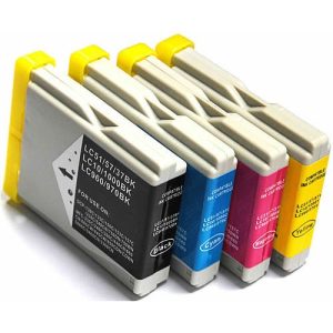 Brother LC37 LC57 full set 4 Cartridges